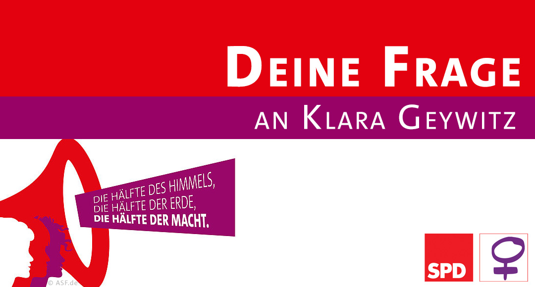 Auf ein Wort mit Klara Geywitz